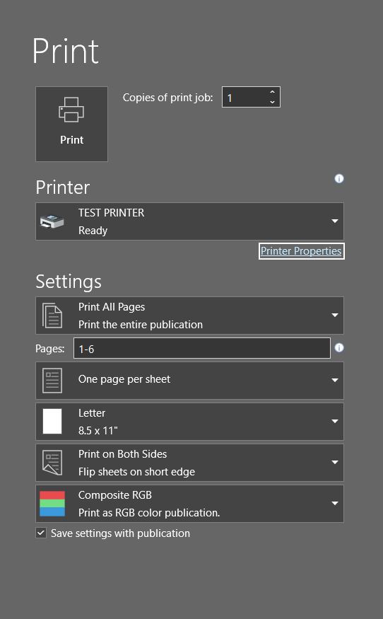 booklet printing kyocera