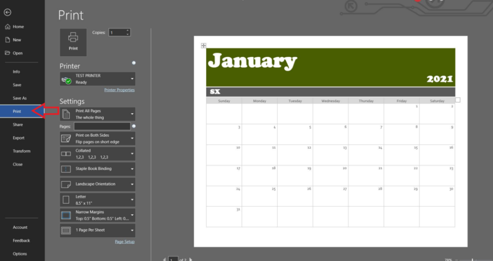 Using the Staple Function While Printing Print finishing options