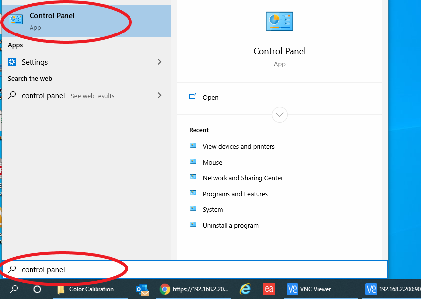 Windows 11 Control Panel