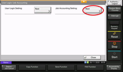 How to Print Job Accounting Reports on Kyocera TASKalfa Printer