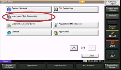 How to Print Job Accounting Reports on Kyocera TASKalfa Printer