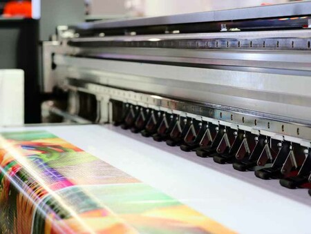 production printing machine image