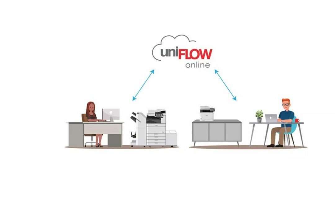 Print securely with Canon uniFLOW