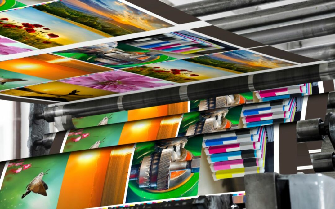 What is print production and how does it work?