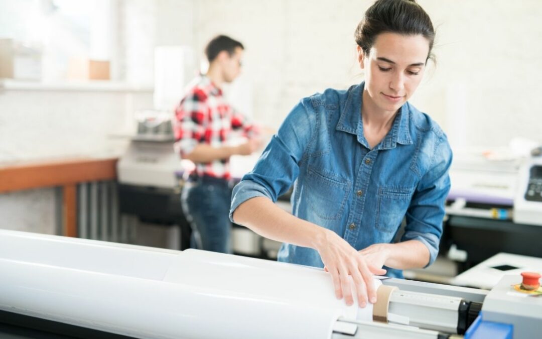 Local wide-format printer lease