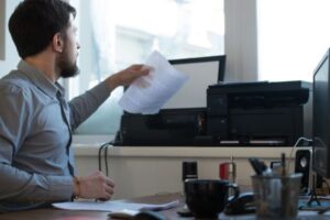 Monochrome copier needs image