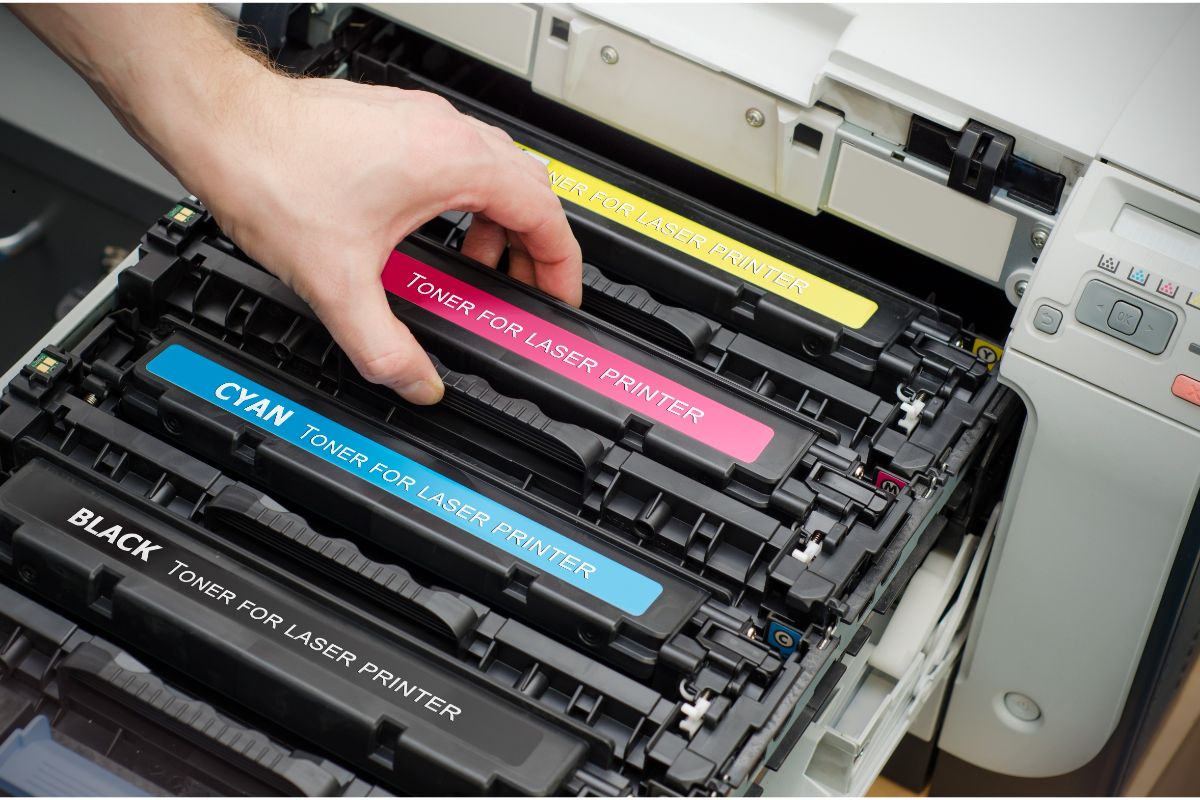 What is toner on a printer?