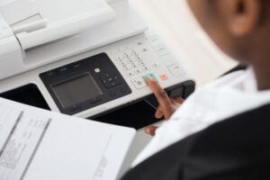 What is secure print release image