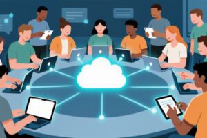 Office Tech Evolution Image