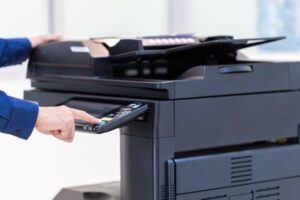 Updating copier firmware image