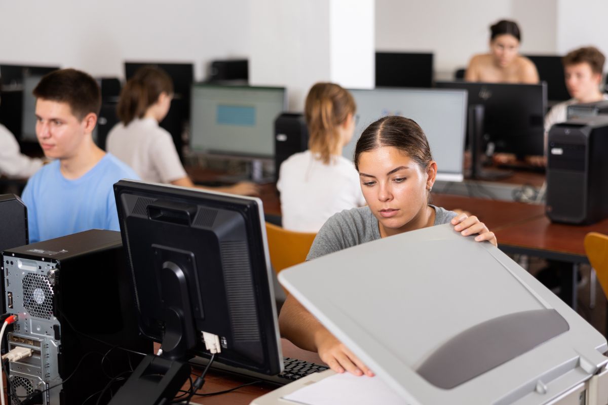Copiers in Class Room