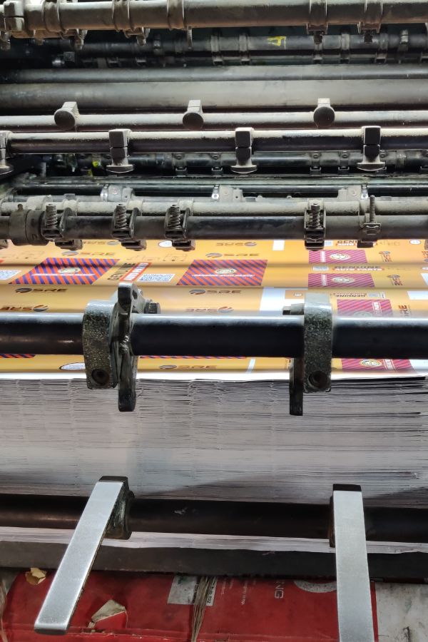 Inside of Production Printer